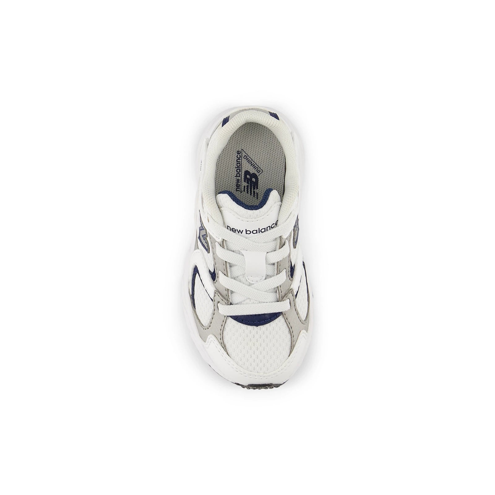 New Balance 408 Bungee Lace Toddler Shoes – NB White / Natural Indigo